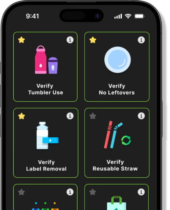 Eco action process step 1